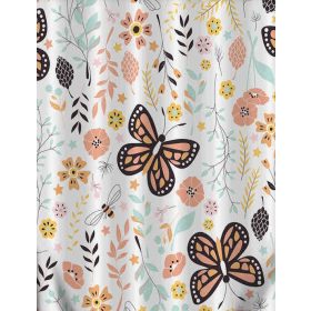 Zuhanyfüggöny 180 cm x 180 cm többszínű