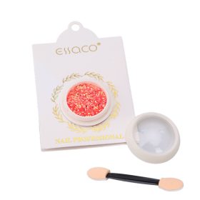   Nail glitter divatos színekben, apró szemcse méretű - red