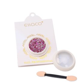   Nail glitter divatos színekben, apró szemcse méretű - fuksia