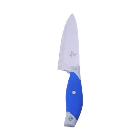   Hullámos és recés pengélyű, műanyag nyelű konyhakés, 32 cm - teljes hossz, penge: 20 cm