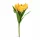Prémium mesterséges tulipán virágcsokor 50 cm – 7 szálas citromsárga tulipán dekorációs művirág csokor