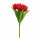 Prémium mesterséges tulipán virágcsokor 50 cm – 7 szálas piros tulipán dekorációs művirág csokor