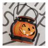  Kerámia Halloween tök LED világítással - 7 cm