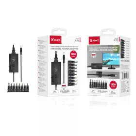   X-start R25 univerzális hálózati adapter 120 W, 12–24 V, 8 fej