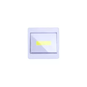   Kapcsolós LED lámpa 9×9 cm – 3W, elemes, hordozható COB világítás