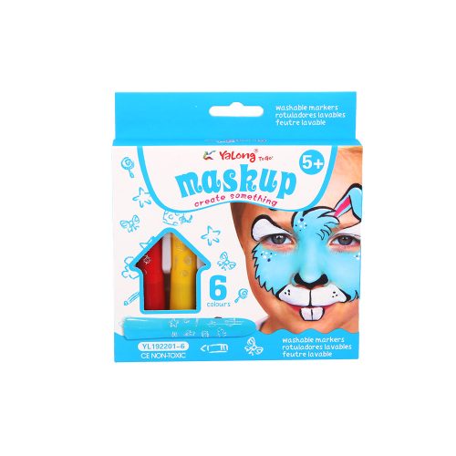 Lemosható arcfestő 6 színű Maskup 2