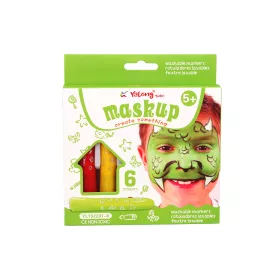 Lemosható arcfestő 6 színű Maskup 3