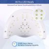 SUN X5 Plus UV/LED Műkörmös lámpa 36 LED-es 80 W - Fehér