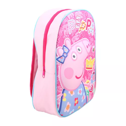 PEPPA 3D-s táska 32x23x9 cm műanyag