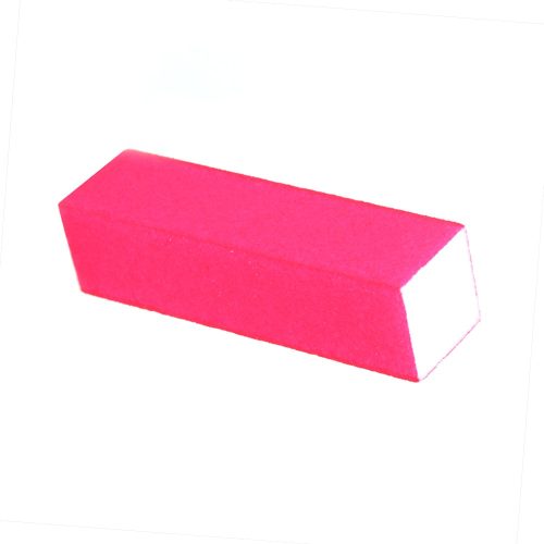 Köröm buffer téglalap alakú - Fluoreszkáló pink