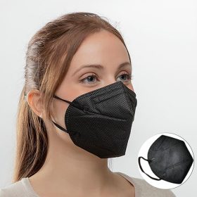 FFP2 Maszk, fekete, Tasan N7