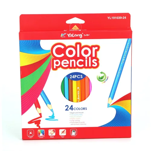 COLOR PENCILS Színes ceruza készlet 24db-os