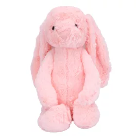 Puha plüss nyuszi hosszú fülekkel – rózsaszín, 38 cm