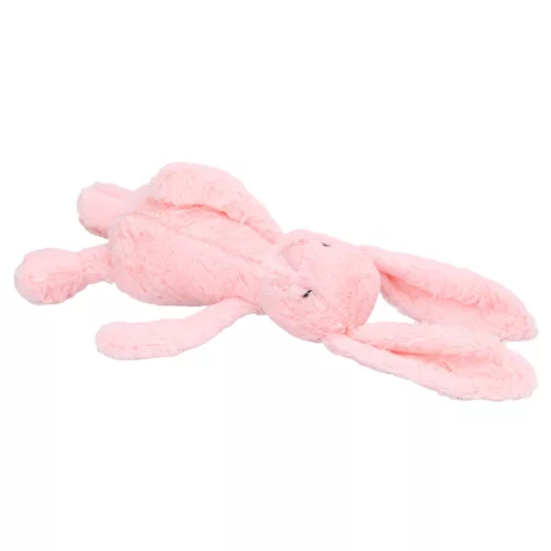 Puha plüss nyuszi hosszú fülekkel – rózsaszín, 38 cm