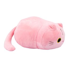 Plüss cica - kicsi 25 cm, rózsaszín