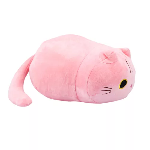 Plüss cica - kicsi 25 cm, rózsaszín