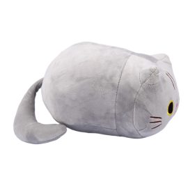 Plüss cica - kicsi 25 cm, szürke