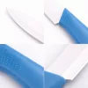 Rozsdamentes acél konyhakés 20 cm – kék ergonomikus markolattal, 10 cm pengével