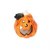 Halloween töklámpás -kerámia mécsestartó, 9,5 x 8,5 cm