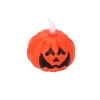 7 cm x 7 cm LED-es kis műanyag Halloween tök