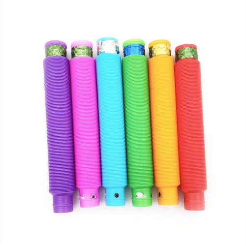 Pop tubes - Rugalmas rudak, LED világító