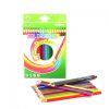 Színes ceruza készlet 18 db-os, hatszögletű - Pure color