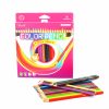 Színes ceruza készlet 24 db-os, hatszögletű - Pure color