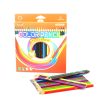 Színes ceruza készlet 24 db-os, hatszögletű - Pure color
