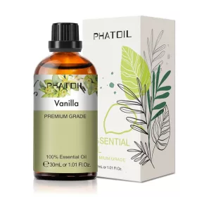   PHATOIL Vanília illóolaj 30 ml – 100% tisztaságú, prémium minőségű aromaterápiás olaj