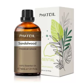   PHATOIL Szantálfa illóolaj 30 ml – 100% tisztaságú, prémium minőségű aromaterápiás olaj