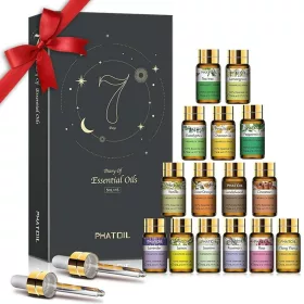   PHATOIL Diary of Essential Oils ajándékszett – 15 x 5 ml prémium illóolaj kollekció
