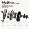 X-start 15W vezeték nélküli autós telefontartó – gyorstöltős mobiltelefon tartó szellőzőrácsra