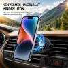 X-start mágneses autós telefontartó szellőzőrácsra – 360°-ban forgatható mobiltelefon tartó