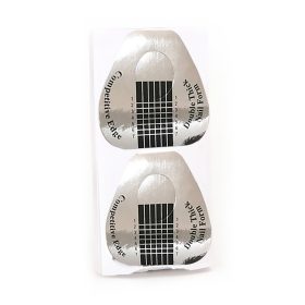 Műköröm sablon 24db - Ezüst