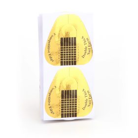 Műköröm sablon 24db - Arany