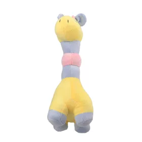   Plüss zsiráf Nice Day! felirattal - 60 cm - napsárga fej, kék lábbal