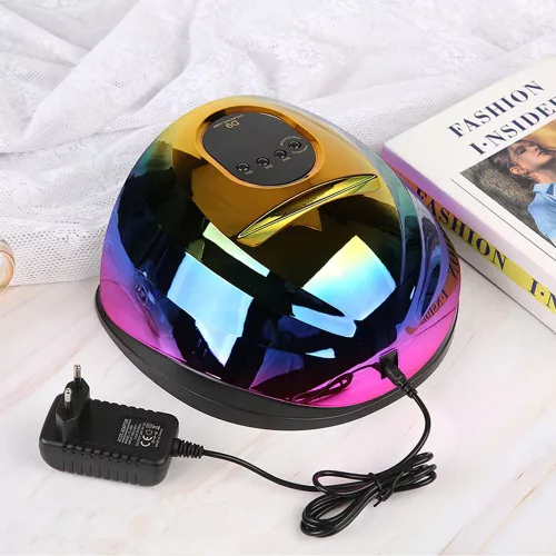 D9 Shiny UV/LED műkörmös lámpa 150 W, - Arany