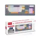 X-start M121 vezetékes billentyűzet RGB szivárvány háttérvilágítással – 104 gombos USB keyboard