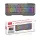 X-start M122 vezetékes gamer billentyűzet RGB szivárvány háttérvilágítással – 104 gombos USB keyboard