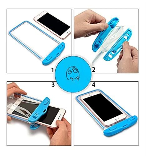 YD007 vízálló tok fekete – víz alatti fotózás