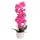 Elegáns pink orchidea modern kaspóban – 3 szálas művirág dekoráció  60 cm