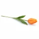 62 cm-es Narancssárga–Sárga Selyem Tulipán – Élethű Művirág Dekoráció Otthonra és Rendezvényekre