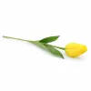 62 cm-es Élénksárga Selyem Tulipán – Élethű Hosszú Szárú Művirág Dekoráció