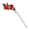 Művirág rózsaszál 72 cm - vörös