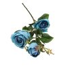 Művirág rózsaszál 72 cm - kék