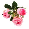 Művirág rózsaszál 72 cm - rózsaszín