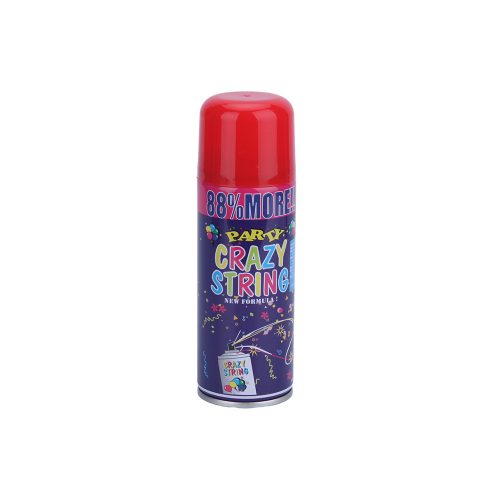 Torch Party színes habfújó aeroszol spray piros 250 ml