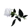 Rózsaszál - művirág, fehér - 72 cm