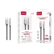 X-start Y62 USB-C–3,5 mm jack audio kábel, 1,2 m, fonott