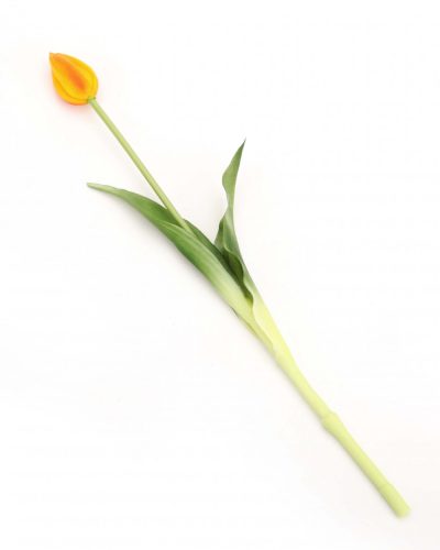Gumi Tulipán szálas 39 cm - Narancssárga